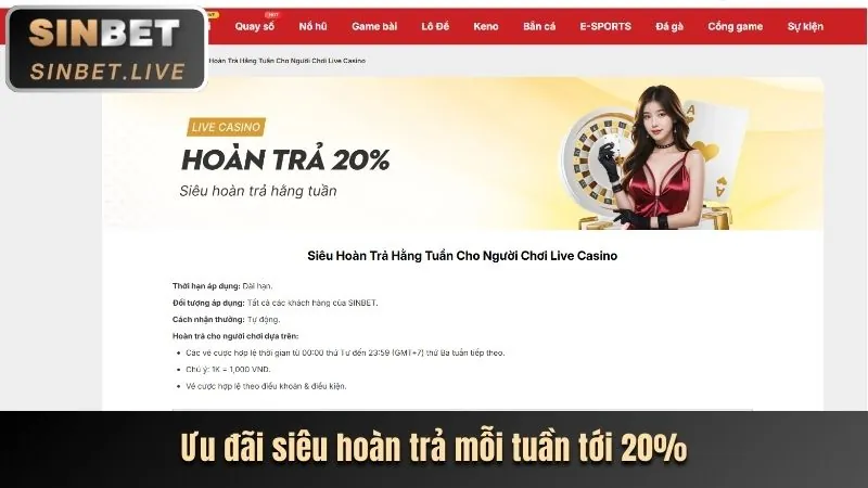 Thưởng nạp lại hàng ngày mbet app